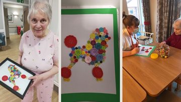 One to one wellbeing activities at Jarrow care home
